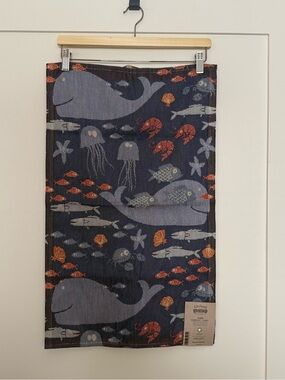 NWT Ekelund Towel Hubert 16x24 Made Sweden 100% Organic Cotton Veronica Seipel